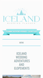 Mobile Screenshot of icelandweddingplanner.com
